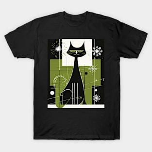 Felines Brightening Modern Century T-Shirt